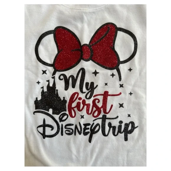Custom made “My First Disney Trip” toddler girls size 4T - Picture 3 of 3